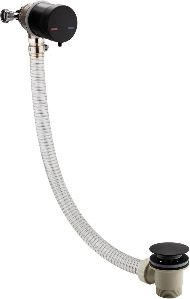 W52 Bath Filler Waste and Overflow Mixer Tap - Image 1