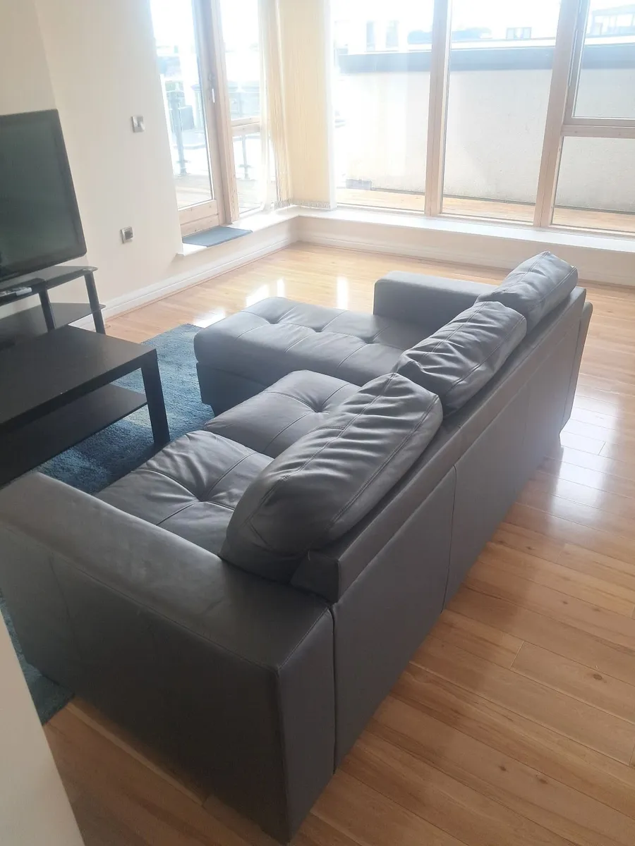 Grey L-shaped Couch (chaise lounge) - Image 2