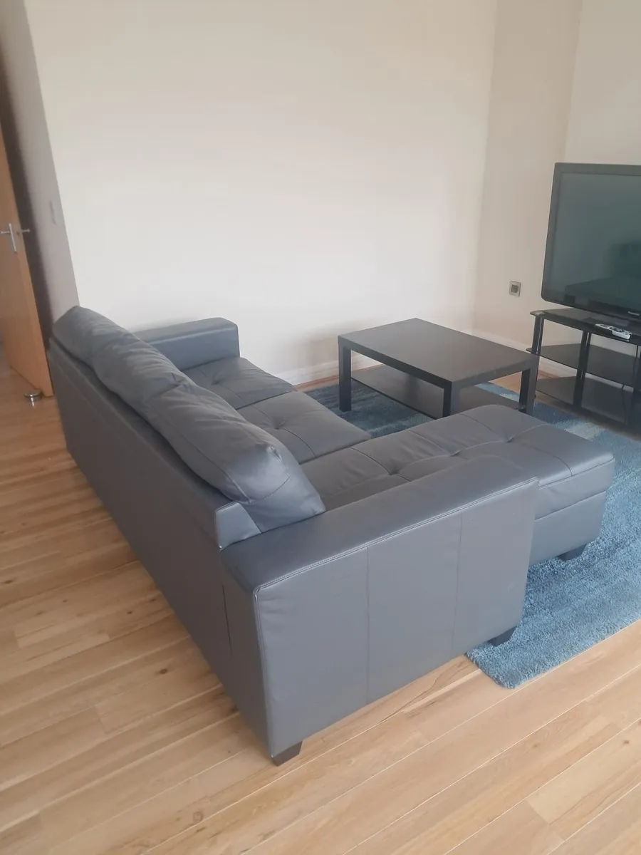 Grey L-shaped Couch (chaise lounge) - Image 4