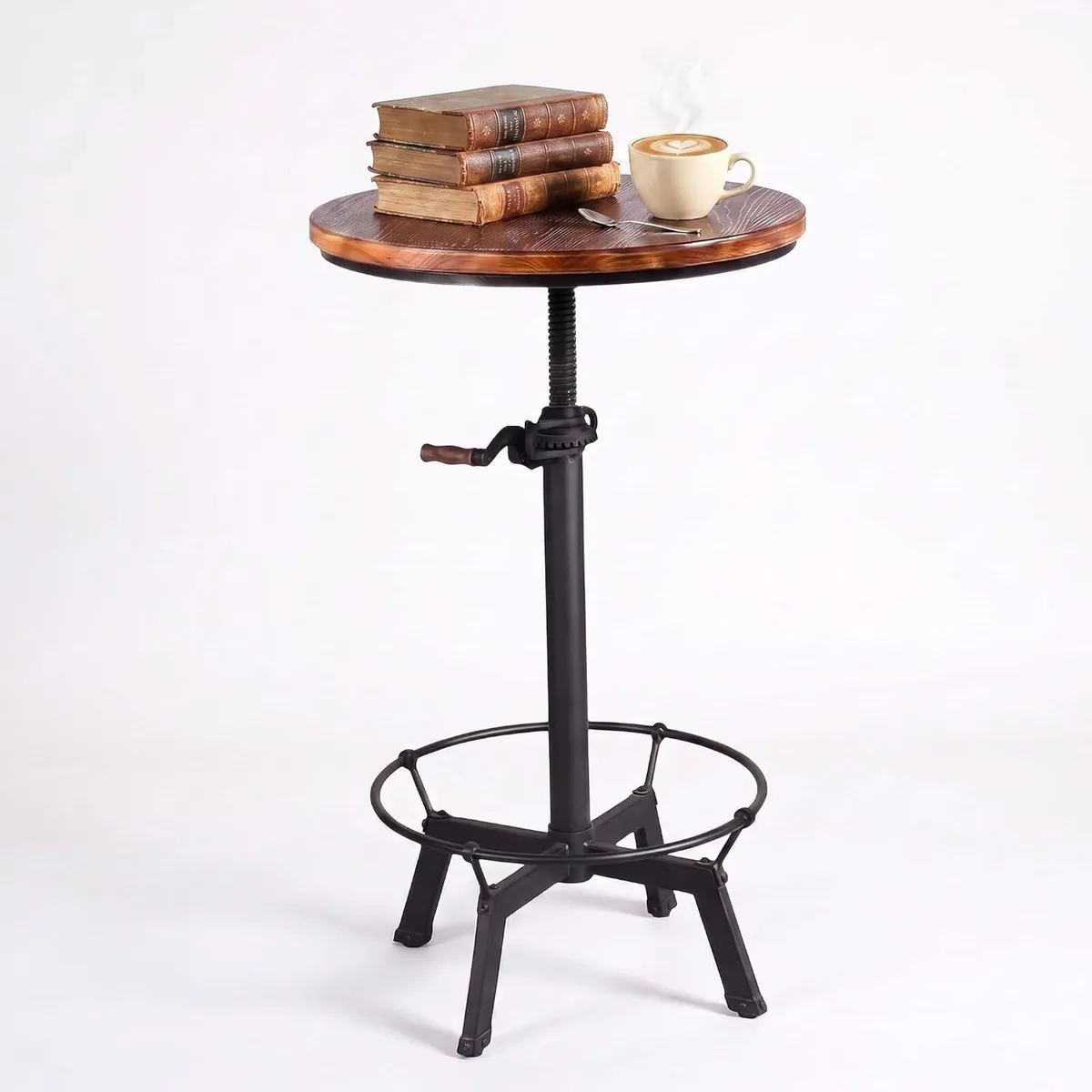 Industrial Bar Table 33.47-39.37inch Height - Image 1