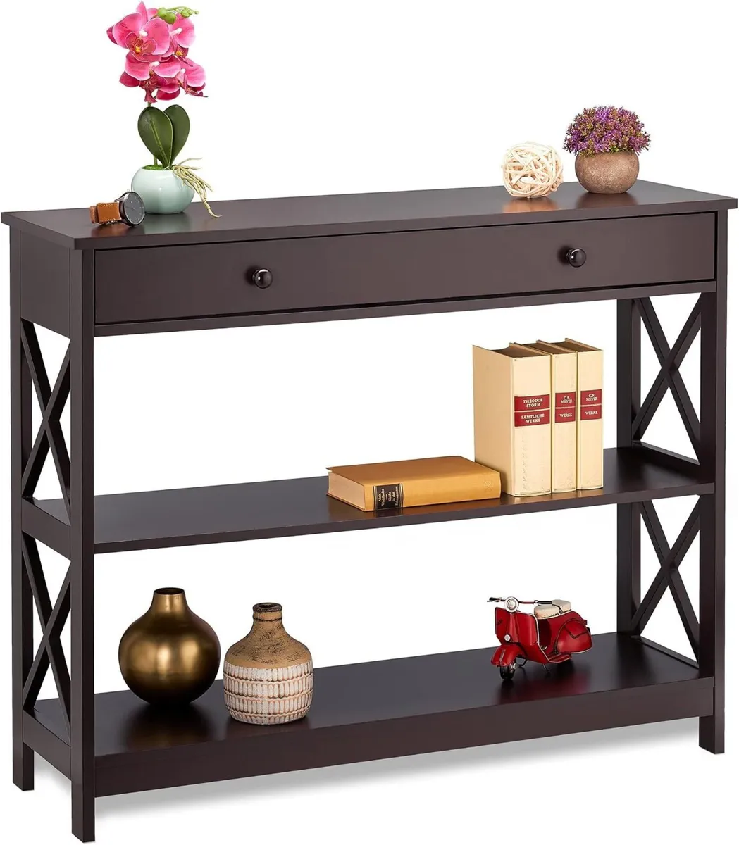 Console Table with Drawers Hallway and Living Room - Image 1