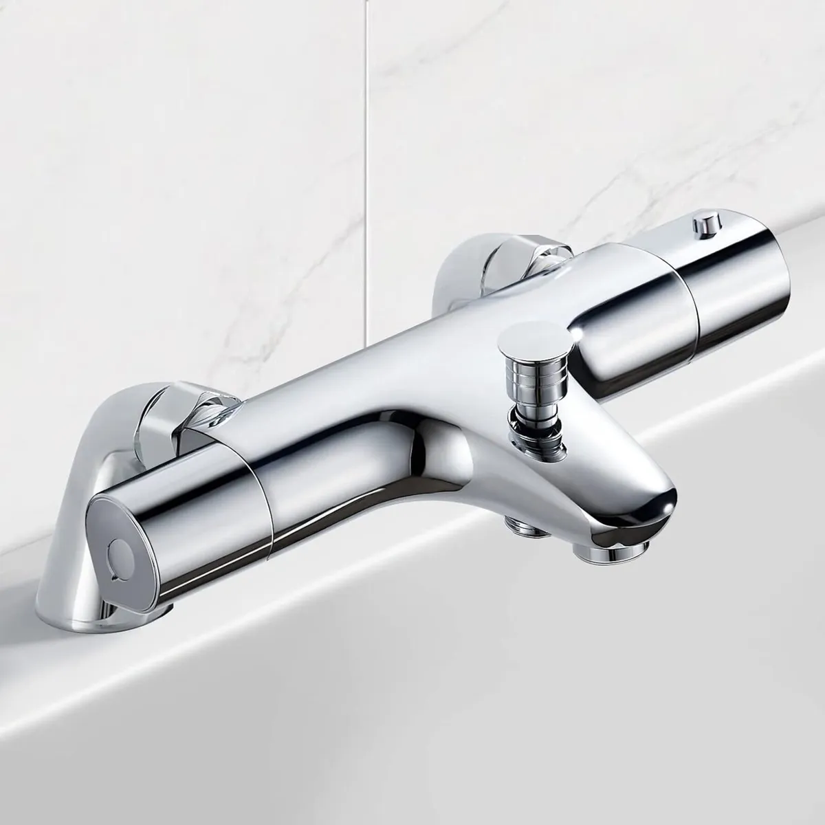Thermostatic Bath Shower Mixer Bar Anti Scald 38 - Image 2