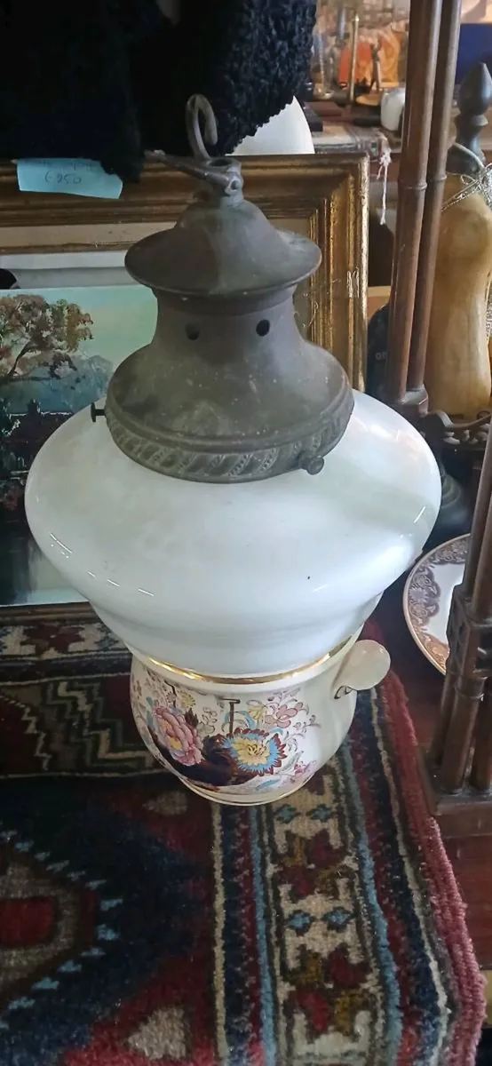 1940 opaline glass shade - Image 2