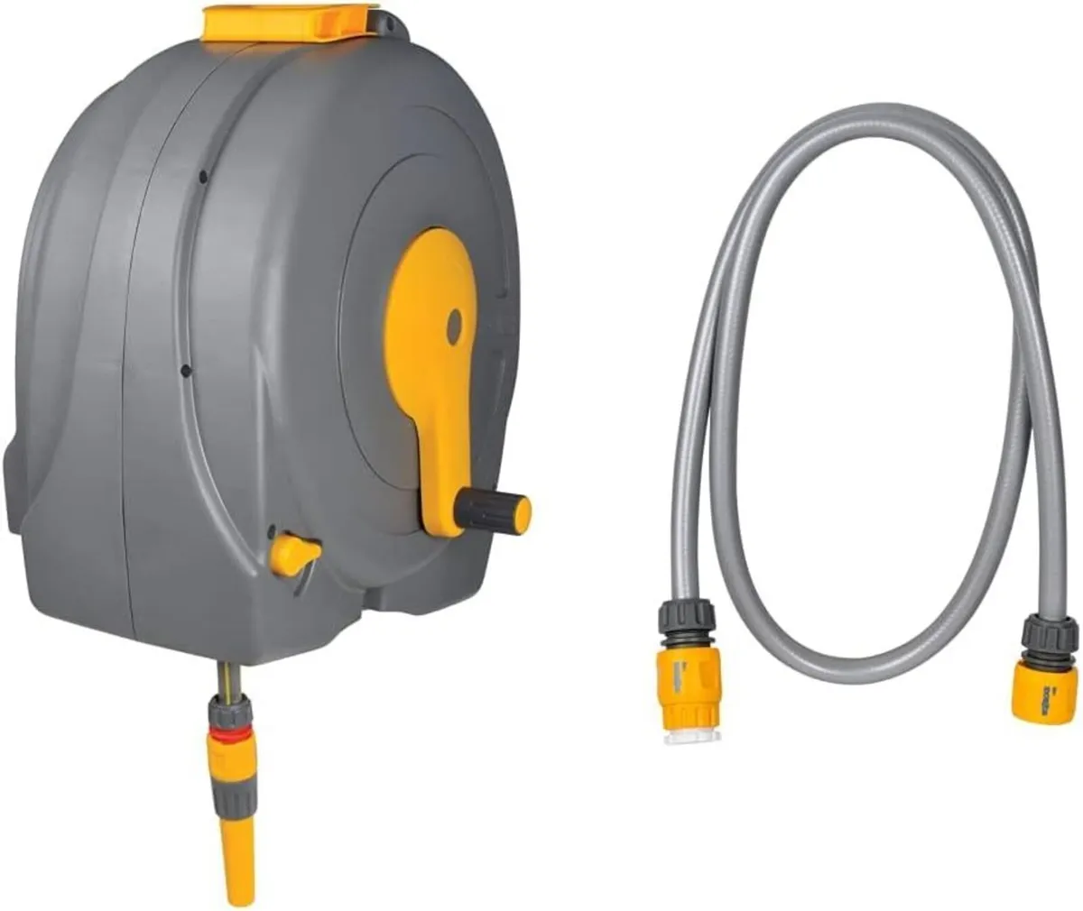 Hozelock Wall-Mounted Fast Reel 40 M - Image 1