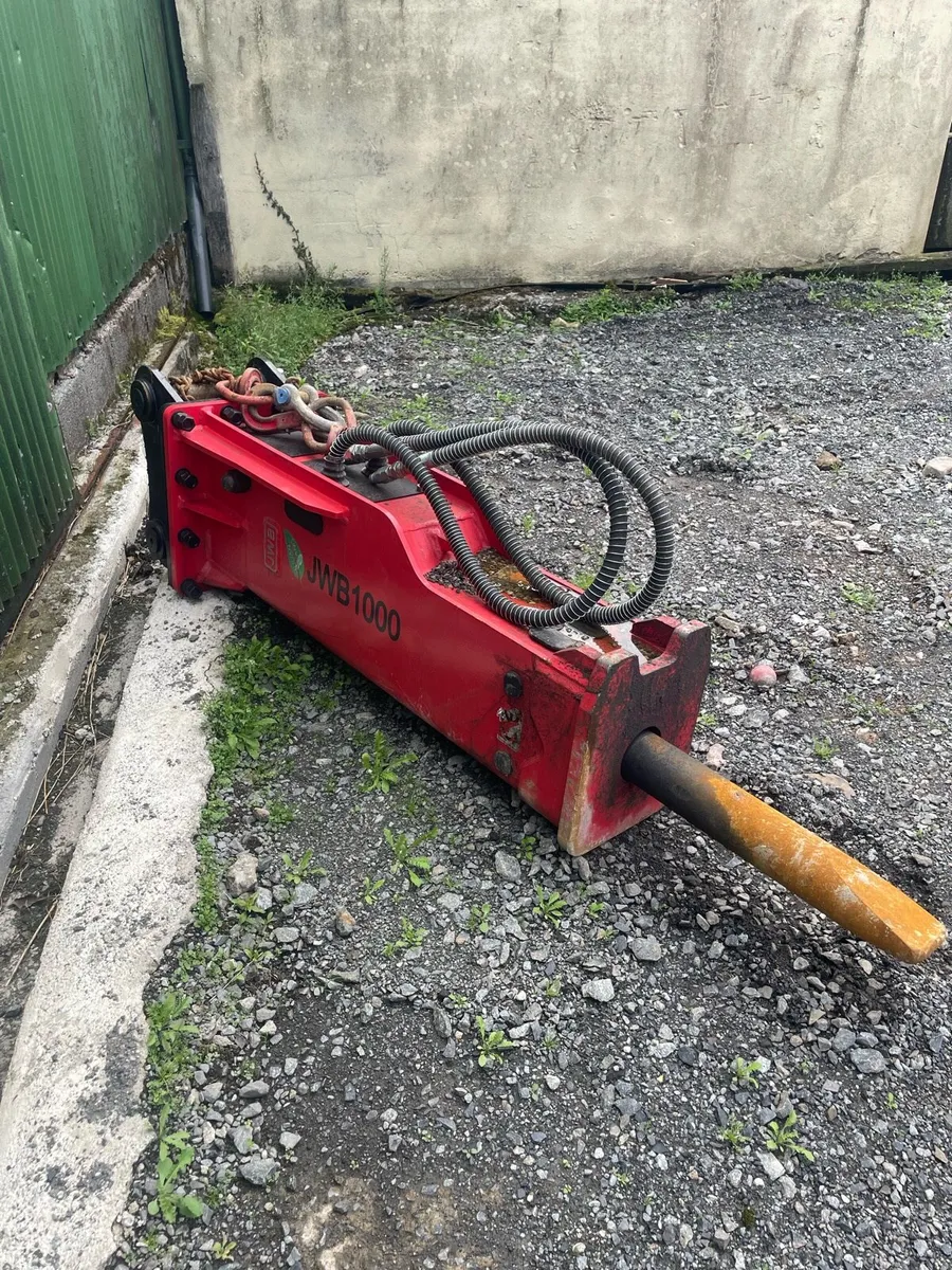 JWB 1000 Rockbreaker 14ton - Image 1