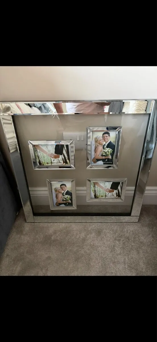 Killarney crystal picture frame - Image 1