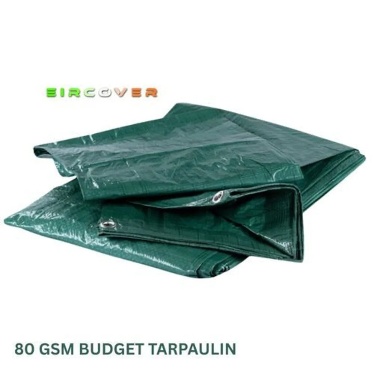 Budget Tarpaulin 3.5m x 5.4m (11' - 18') 80 gsm - Image 2