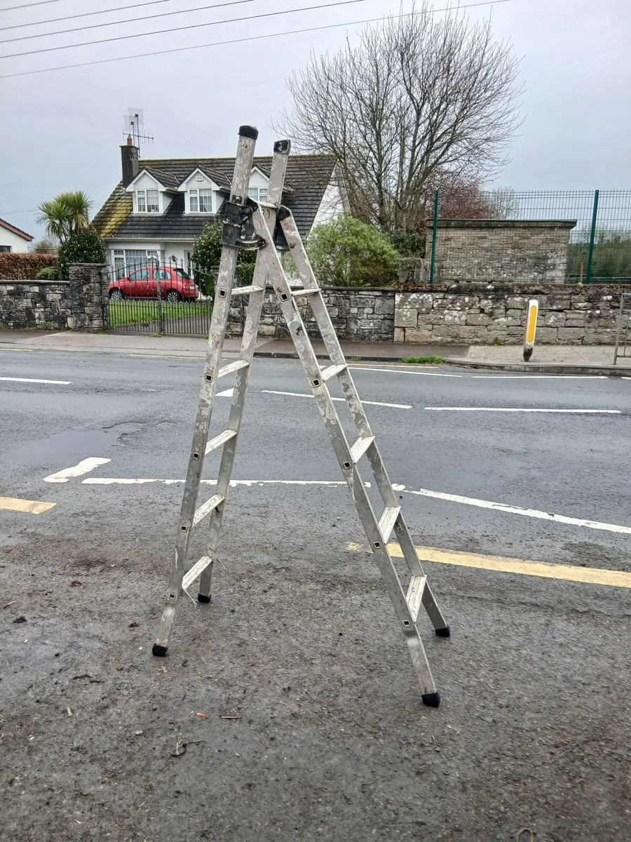 Step ladder 2 way ladder working perfect - Image 1