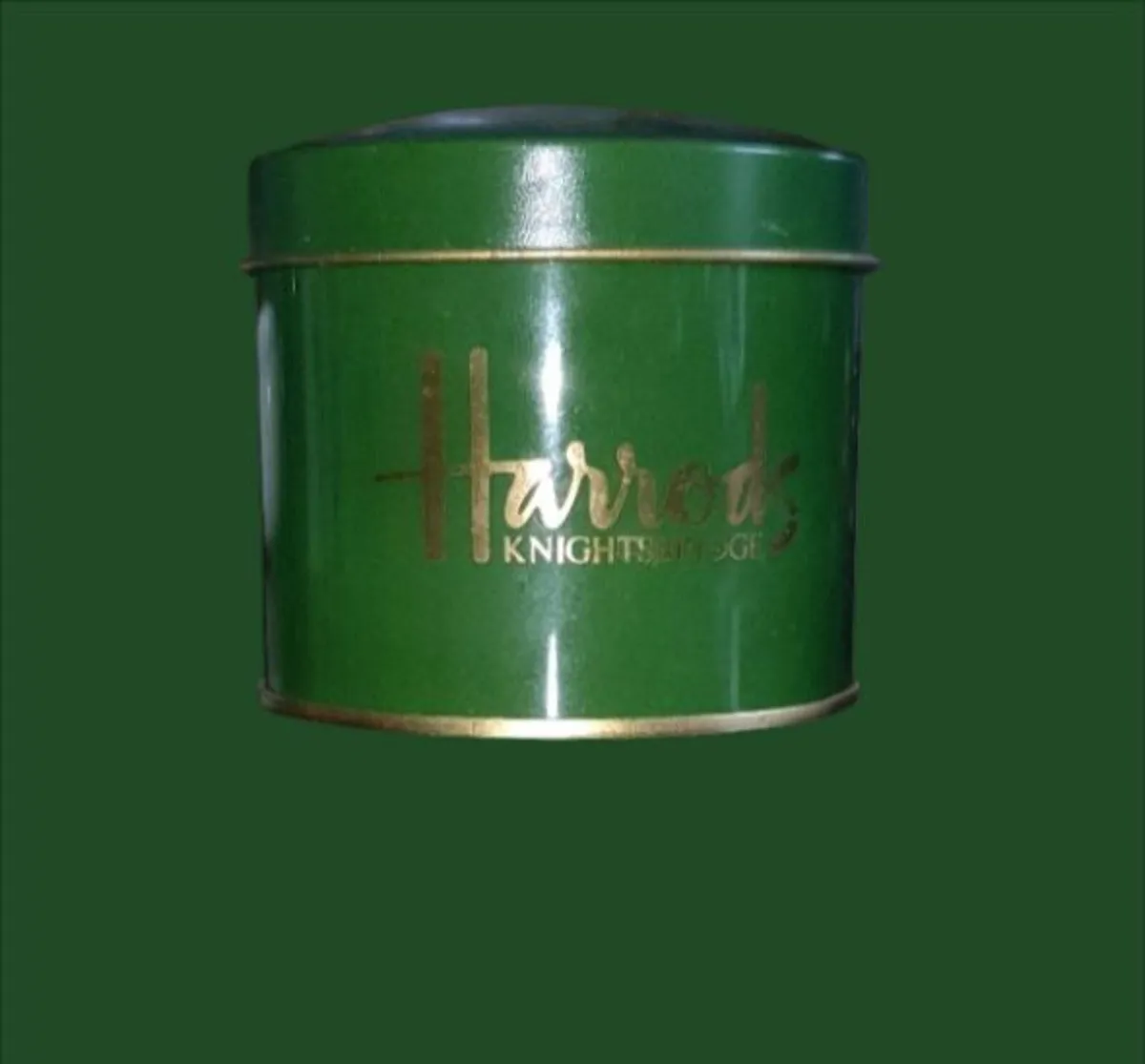 Pristine Vintage Sealed Harrods Biscuit Tin - Image 2