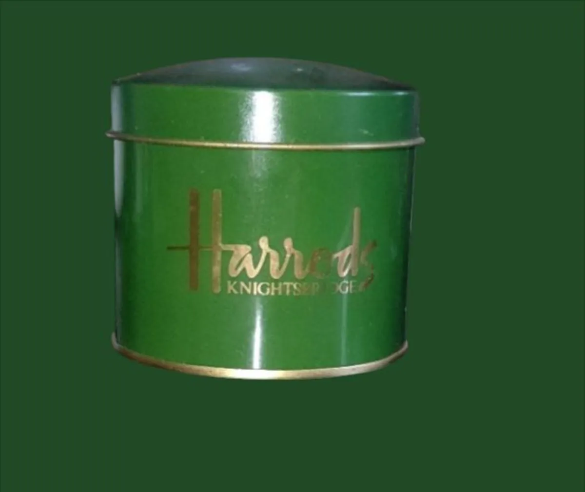 Pristine Vintage Sealed Harrods Biscuit Tin - Image 3