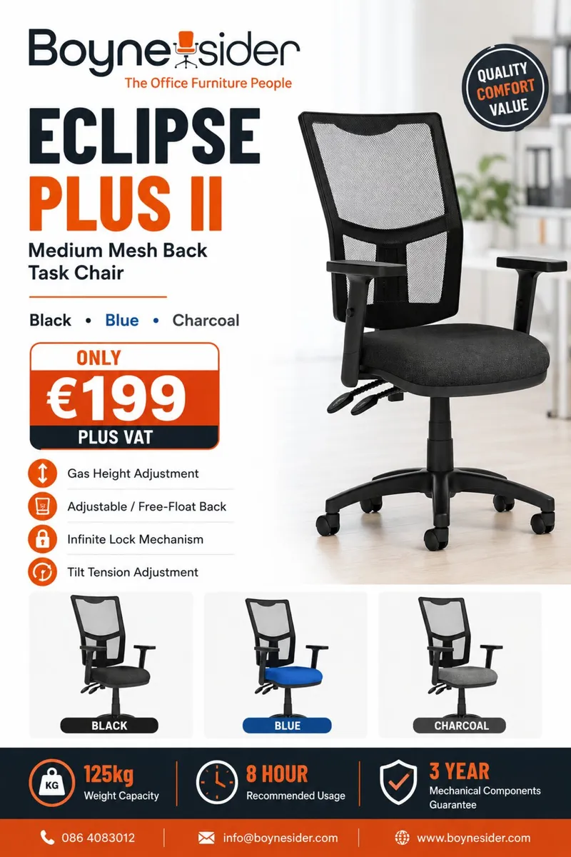 Eclipse office chair (new) - Image 4