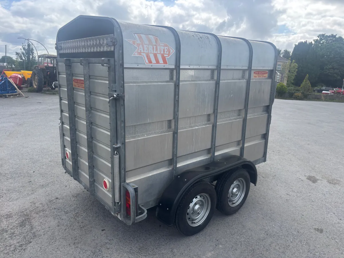 Aerlite 8ft x 5ft livestock trailer - Image 4