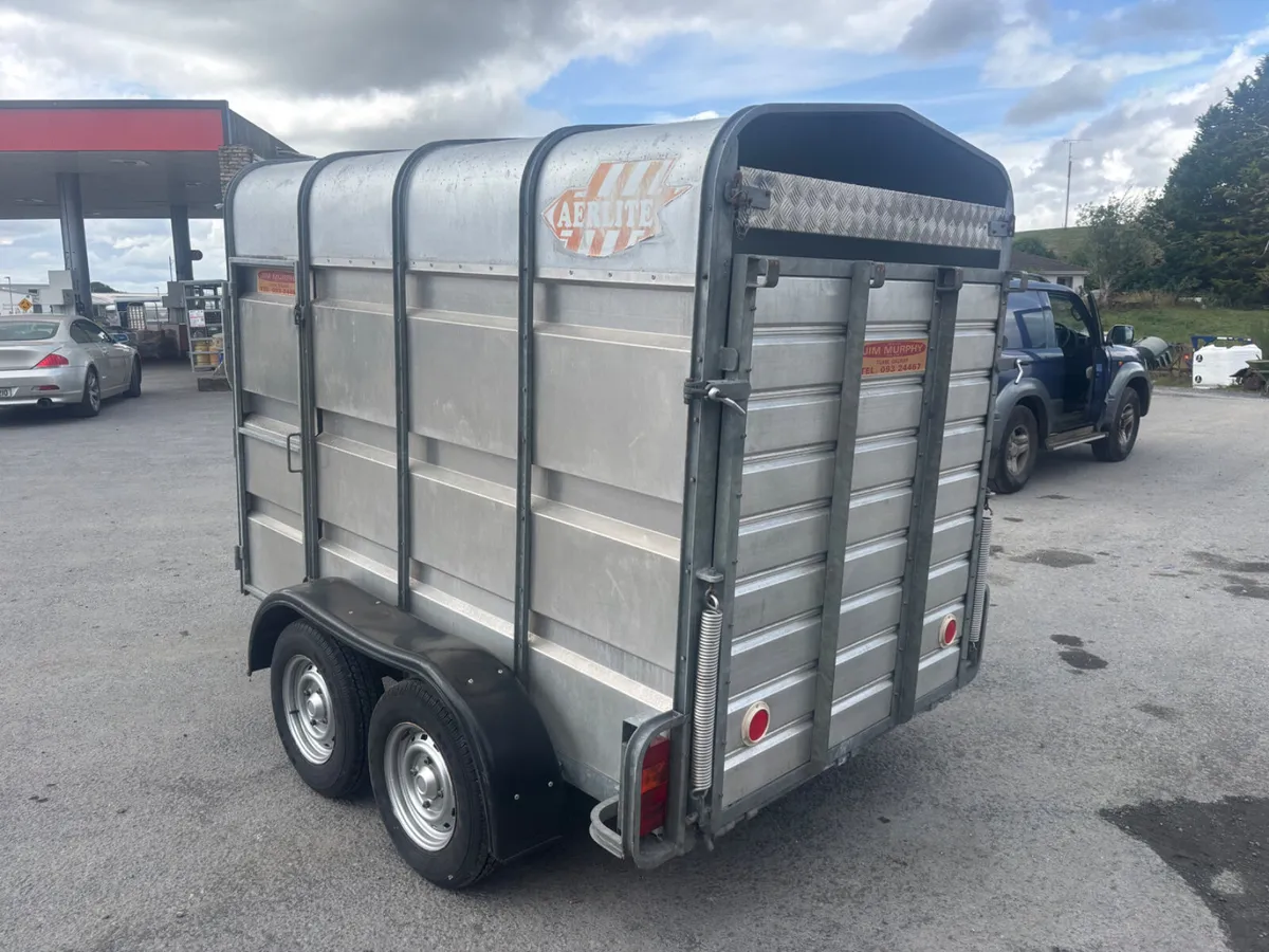 Aerlite 8ft x 5ft livestock trailer - Image 3