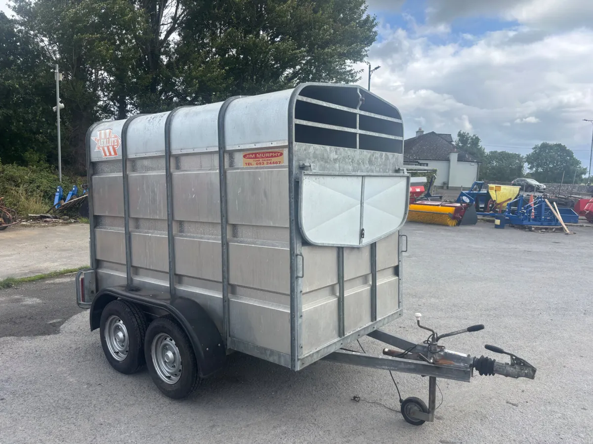 Aerlite 8ft x 5ft livestock trailer - Image 1
