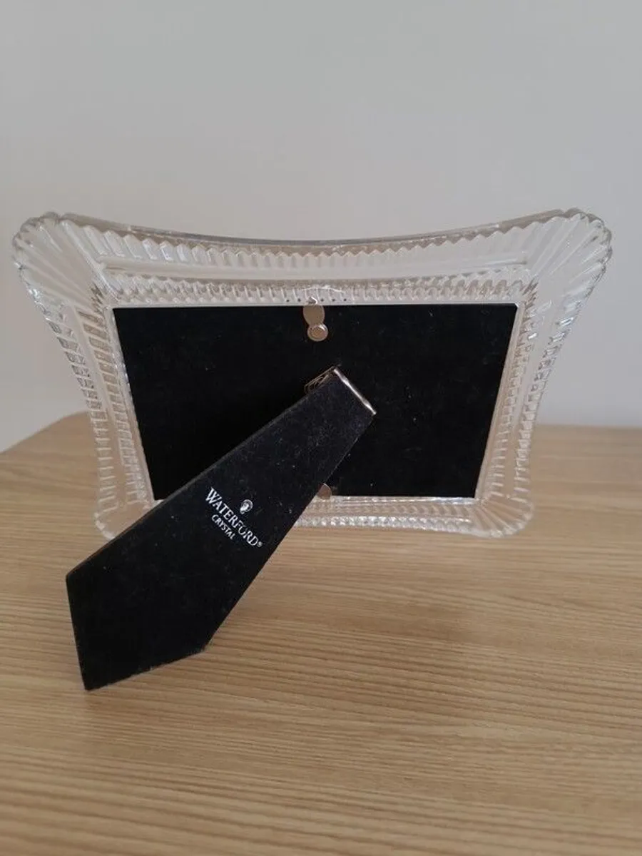 Waterford Crystal Double Photo Frame: Beautiful Condition - Image 2