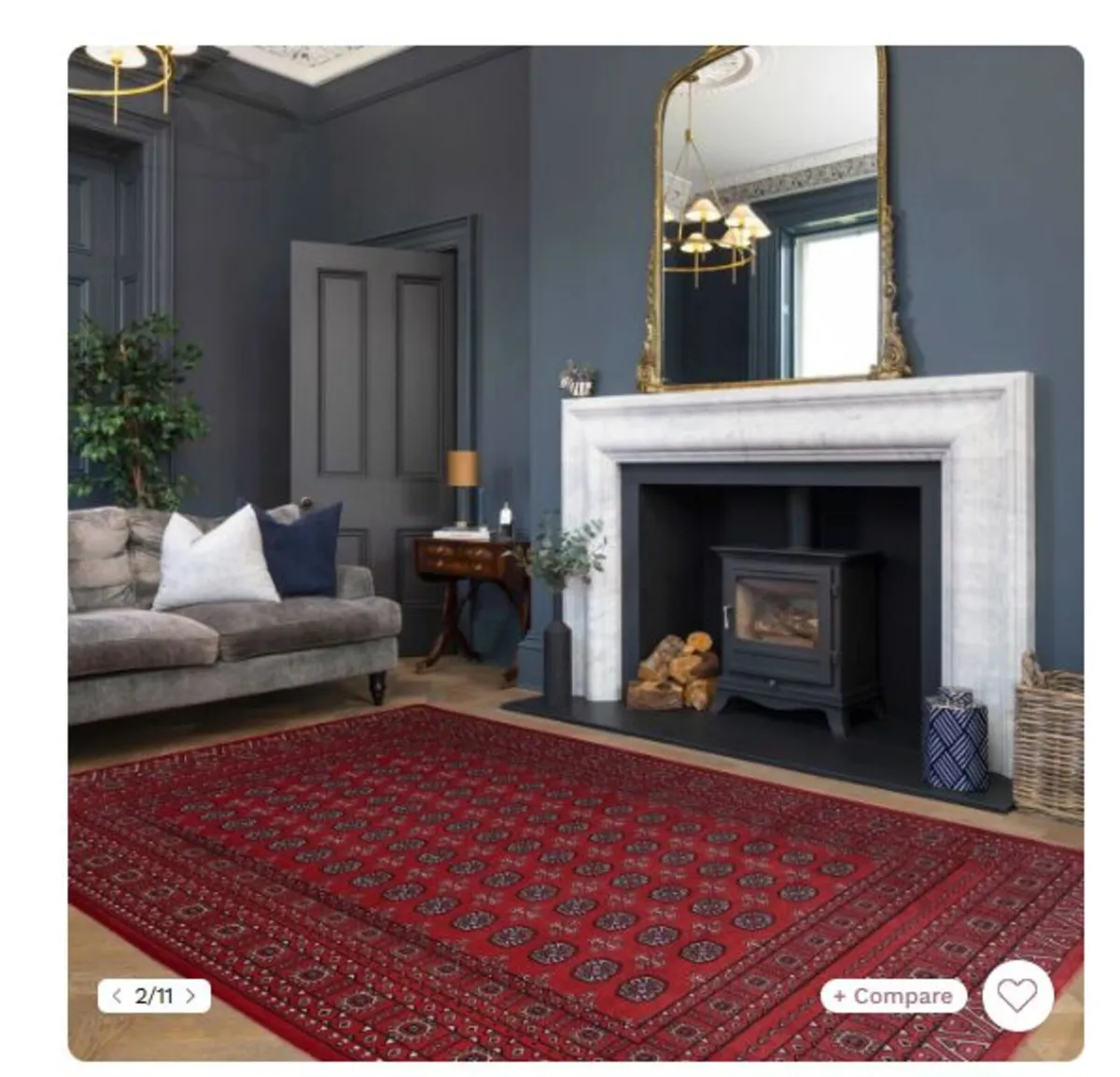 Persian Rug  - Kukoon Red Mira 160 x 230 cm - Image 2