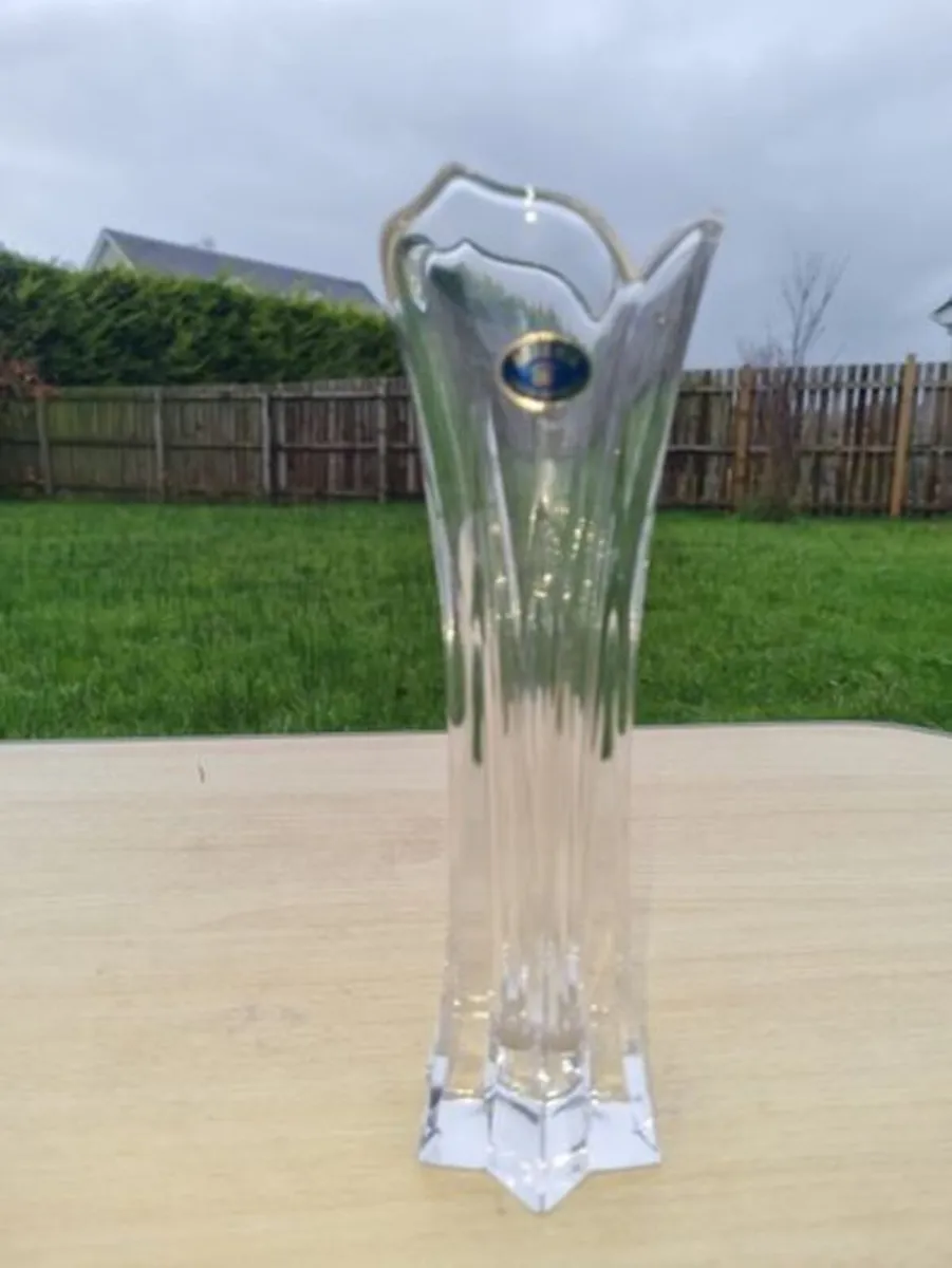 Bohemia glass vase - Image 1