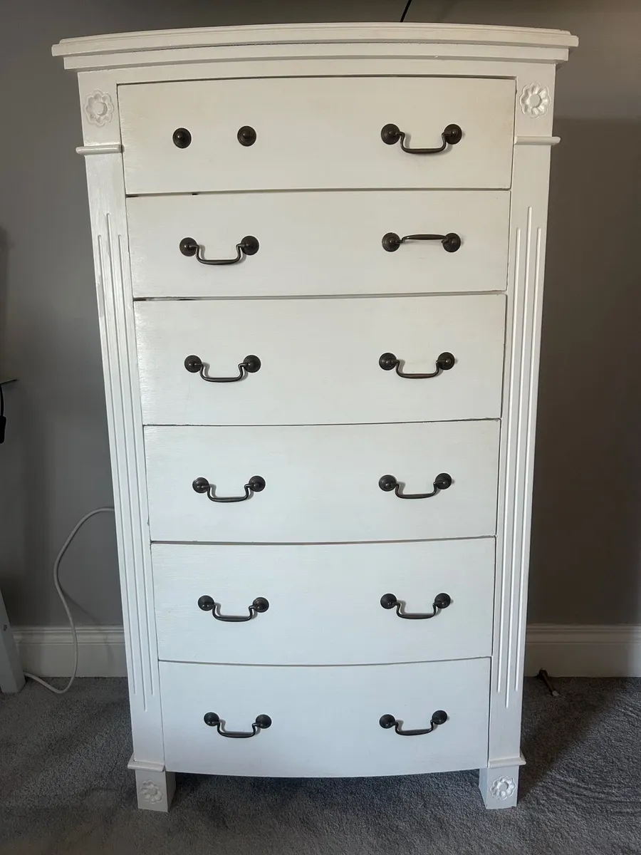 6 Drawer Tall Chest - Image 4
