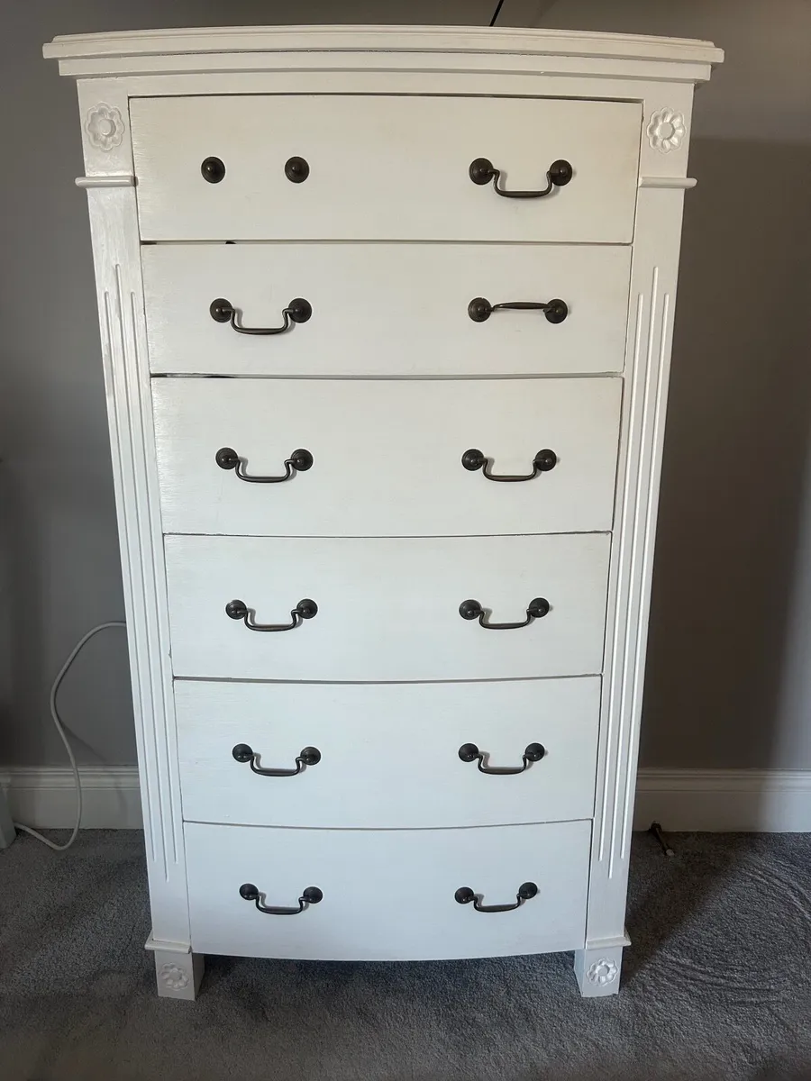 6 Drawer Tall Chest - Image 1