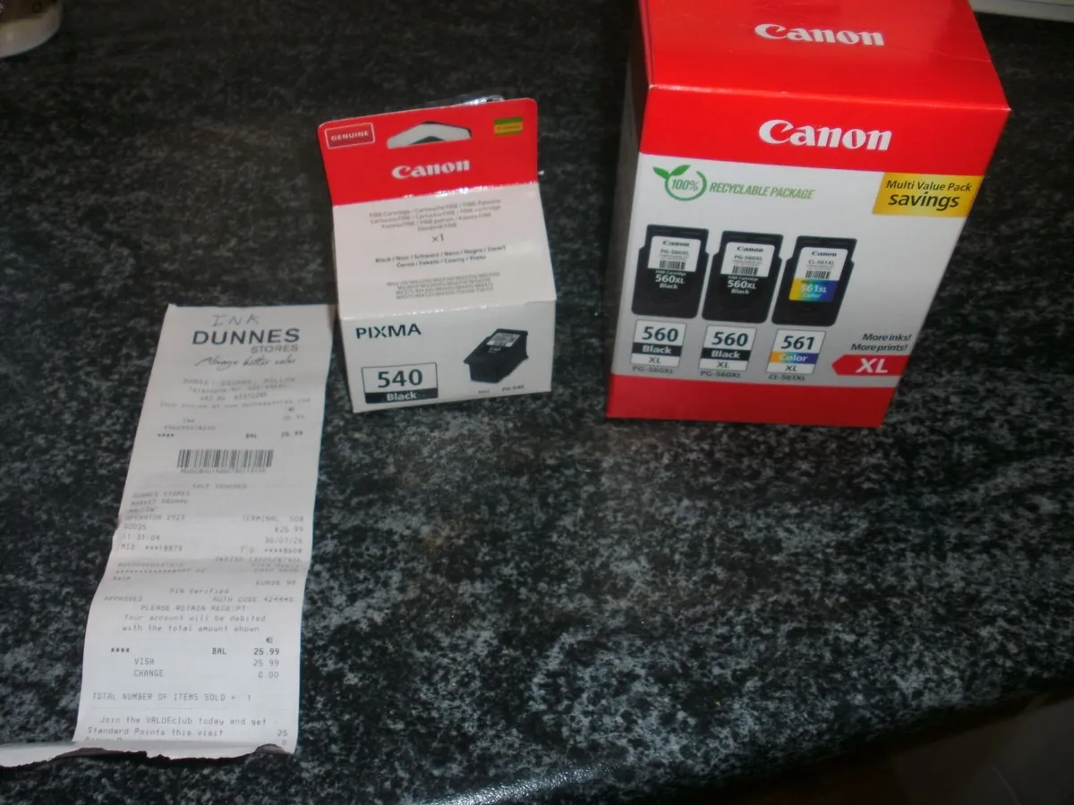 Ink cartridge for canon printer new - Image 1