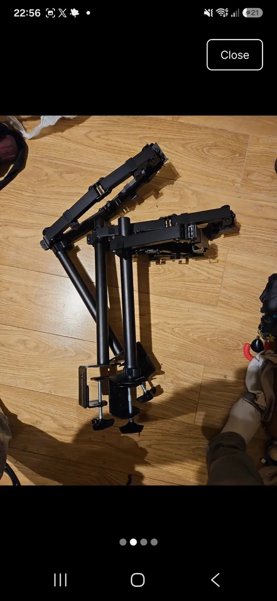 3 x Dual Monitor Arms / Desktop mounts - Image 2