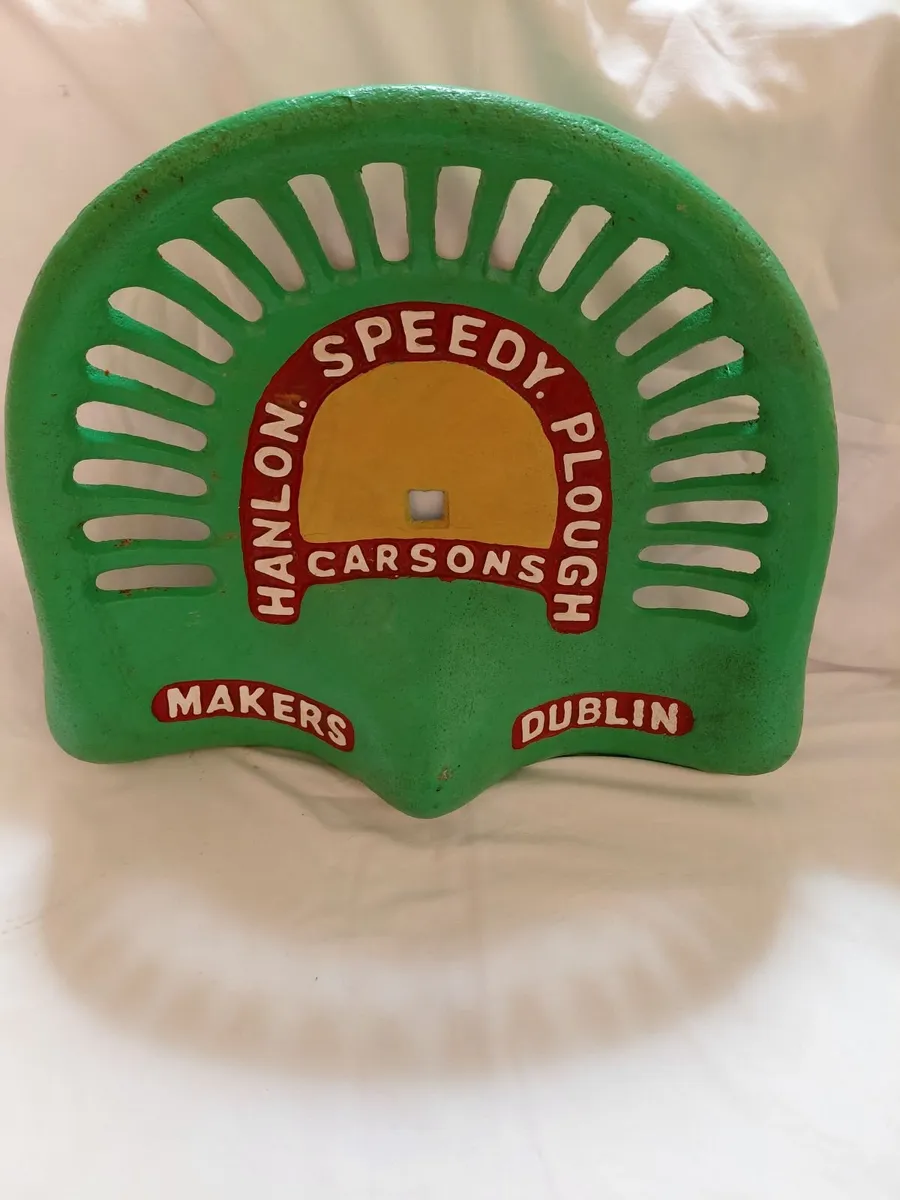 Vintage Style Hand Painted Hanlon & Sons Tractor S - Image 1