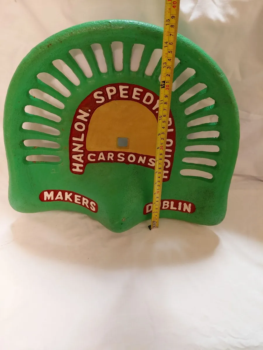 Vintage Style Hand Painted Hanlon & Sons Tractor S - Image 4
