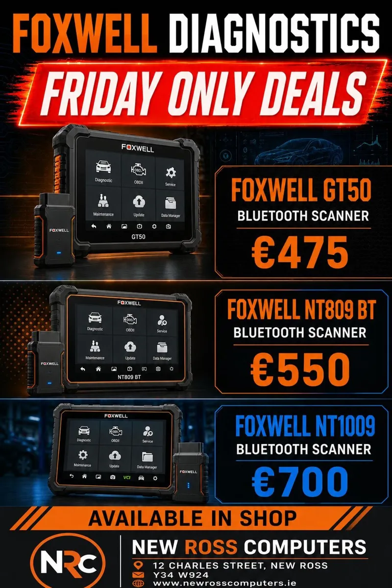 Foxwell Friday Deals - Image 1