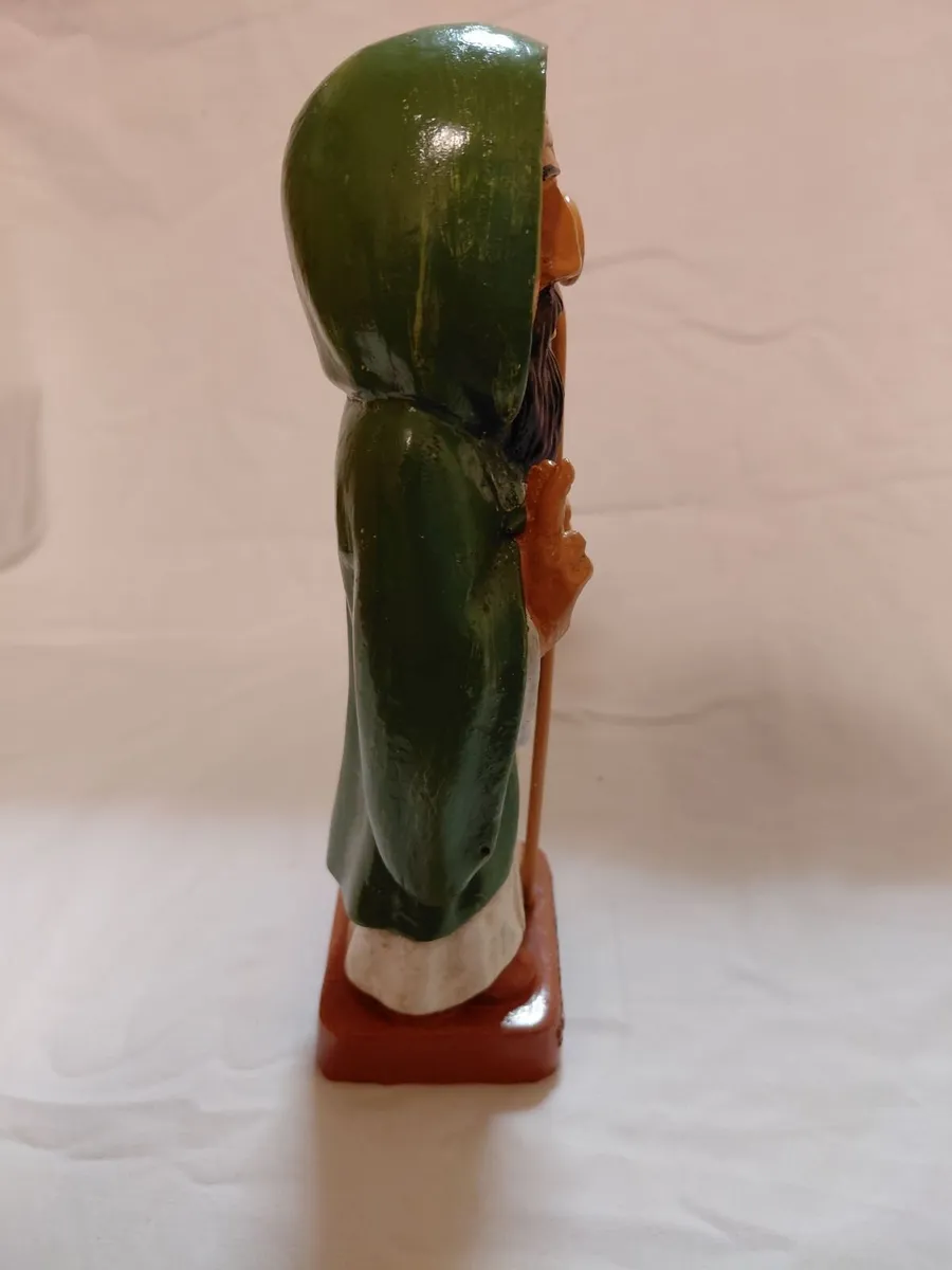 Hand‑Painted St Declan of Ardmore Figurine – - Image 3