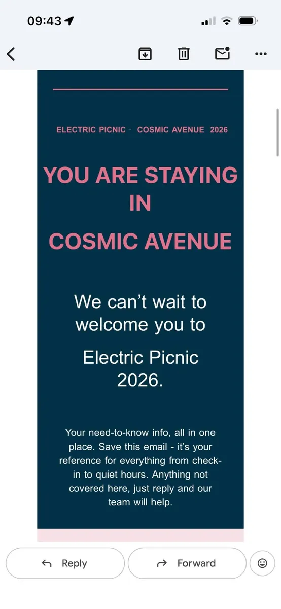 Electric Picnic 26 glamping ticket - Image 2