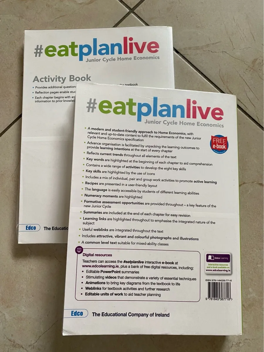 Junior Cycle Home Economics #eatplanlive Book - Image 2