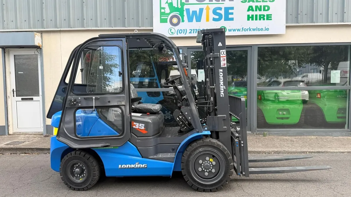 New 3.5T Diesel Forklift Lonking LG35DT 4.5m - Image 4