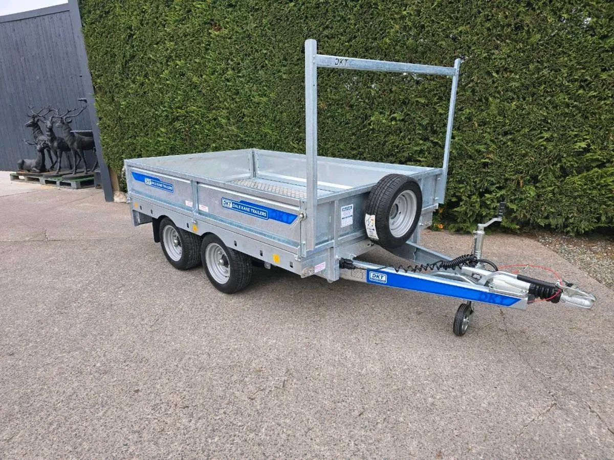 New Dale kane 8x5ft builders dropside trailer - Image 1