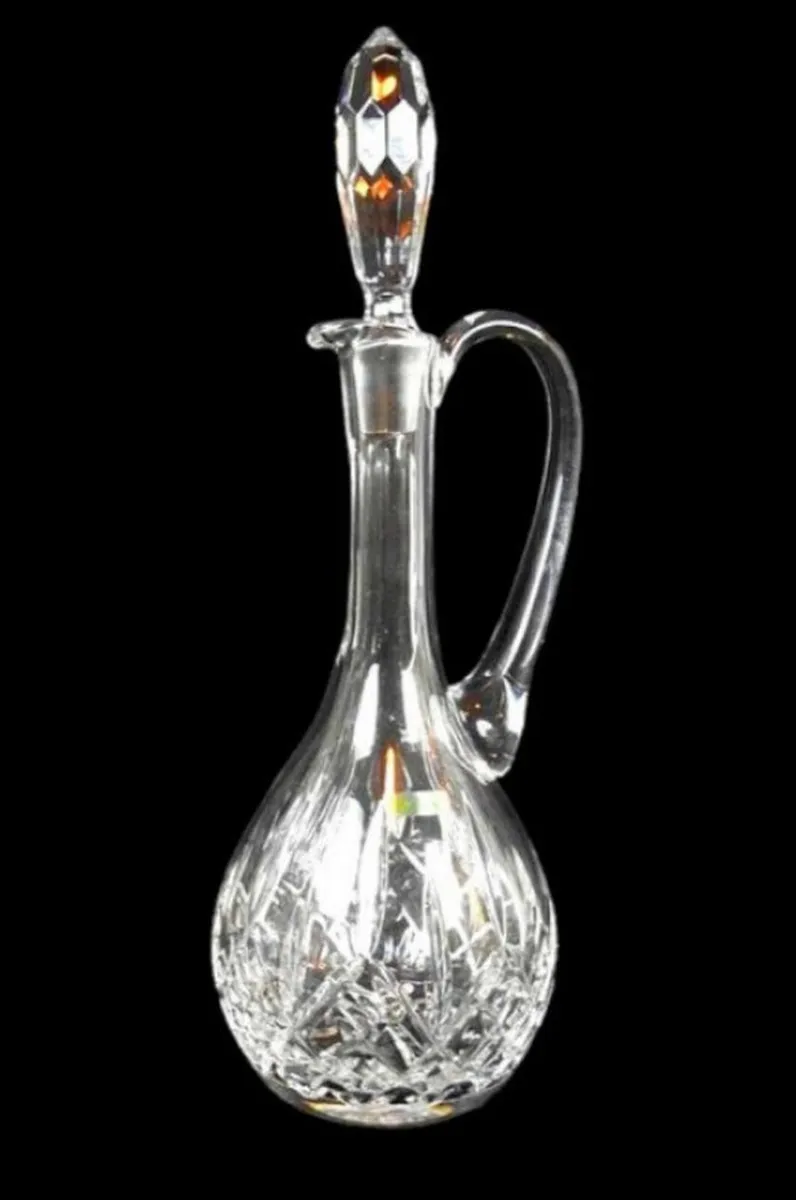 Vintage Galway Crystal "Leah" Claret Jug Decanter - Image 2