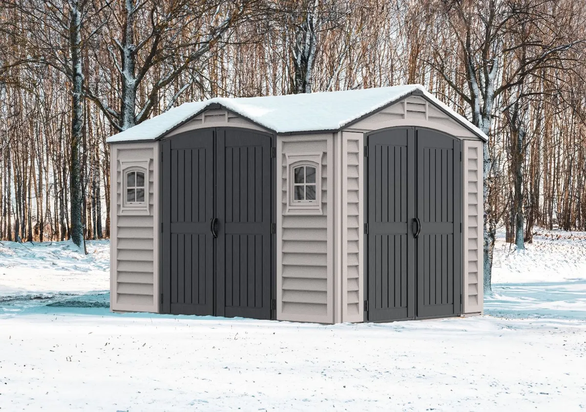 10.5×8 Apex Pro Plus Vinyl Shed. - Image 1