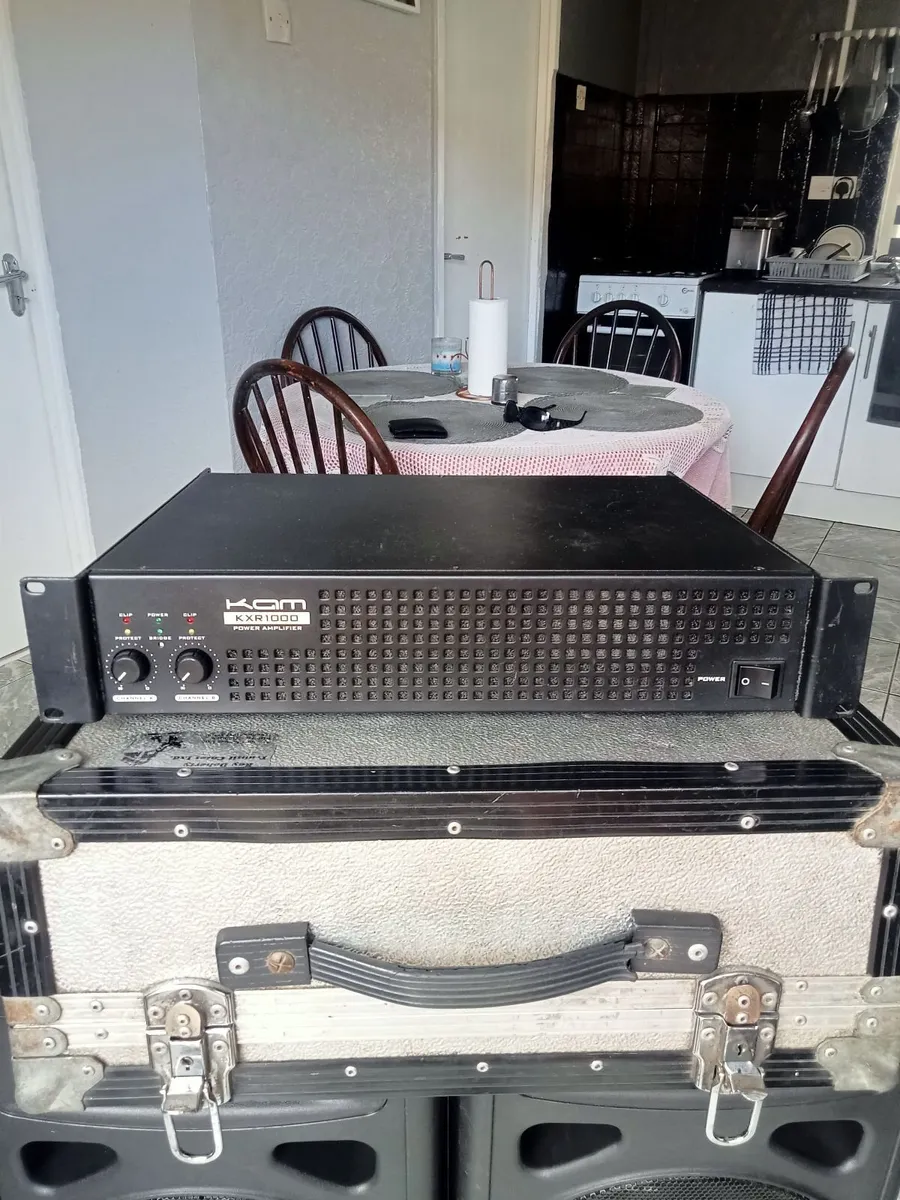 Dj speakers and amplifier - Image 4