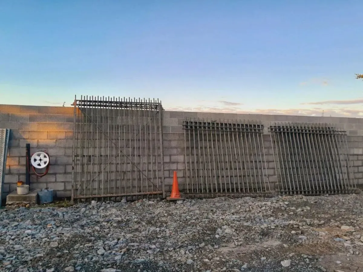 16ft x 9ft 9 Gates and 70ft of railings FERMOY - Image 3