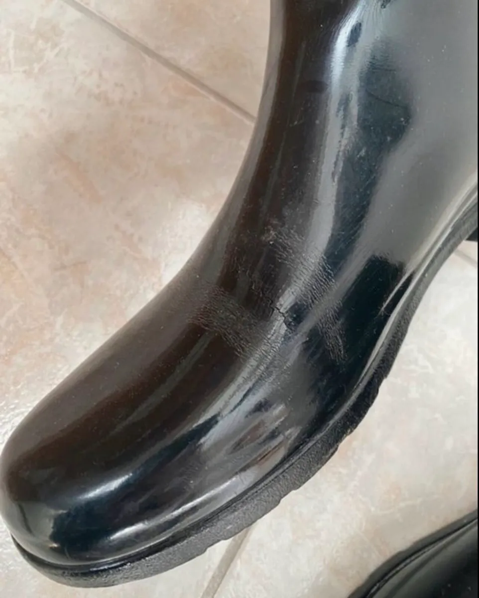 Hunter wellies uk 8 short version - Image 2