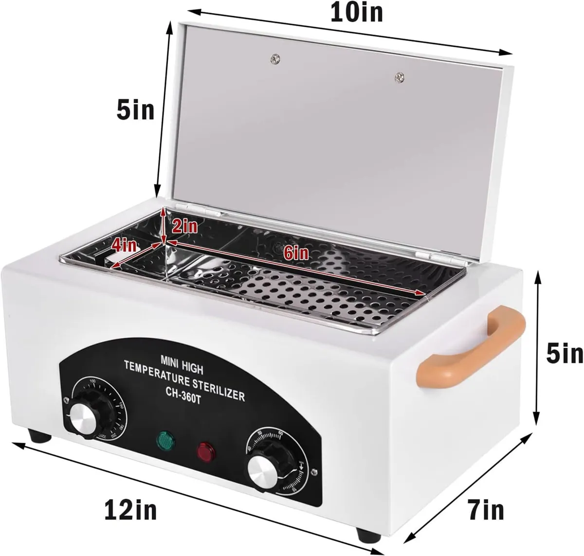 2.2L Dry Heat Sterilizer with Timer - Image 2