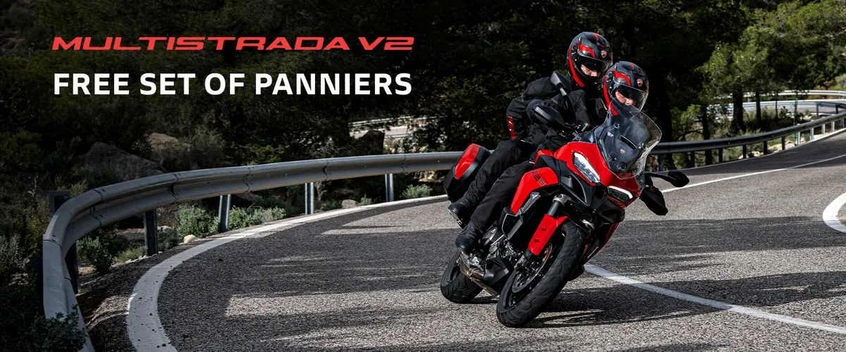 DUCATI MULTISTRADA V2 FREE SET OF PANNIERS - Image 1