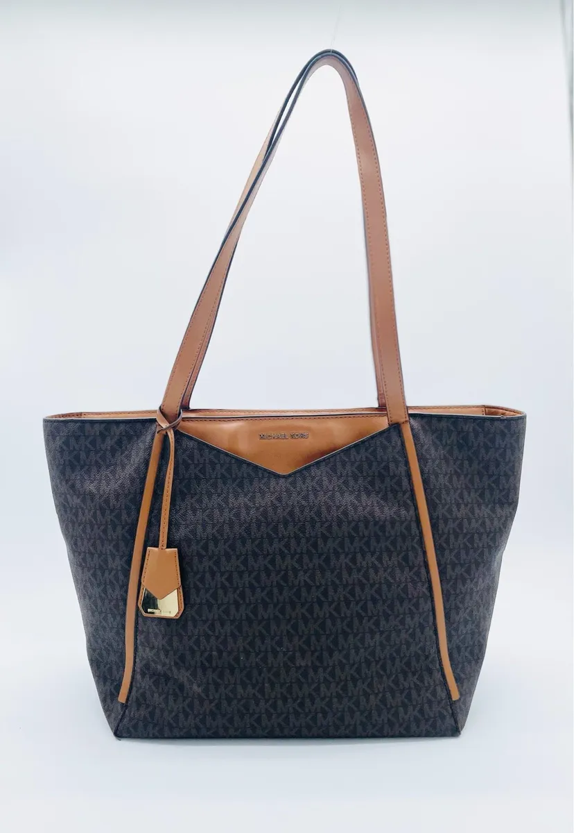 Authentic Michael Kors Signature Tote Handbag - Image 1