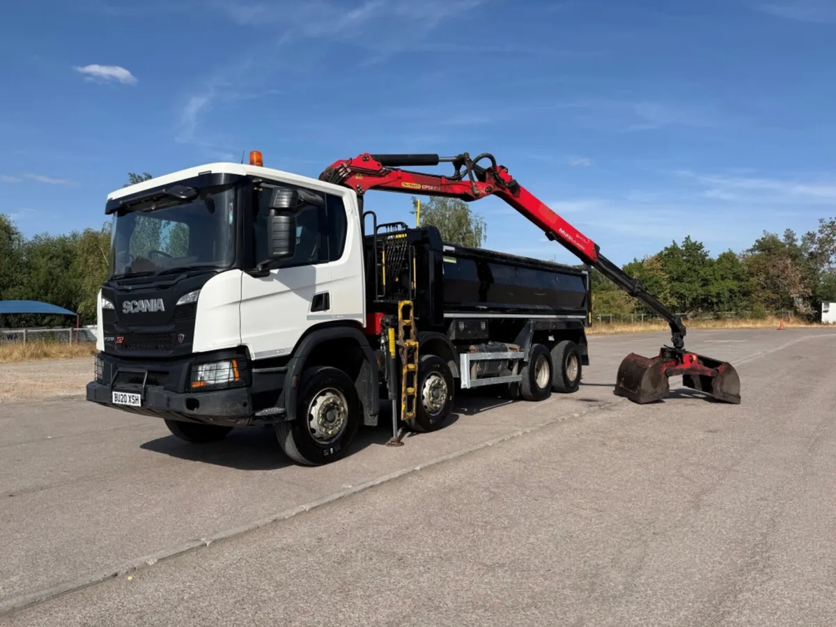 2020 SCANIA P370 XT TIPPER GRABS - Image 1