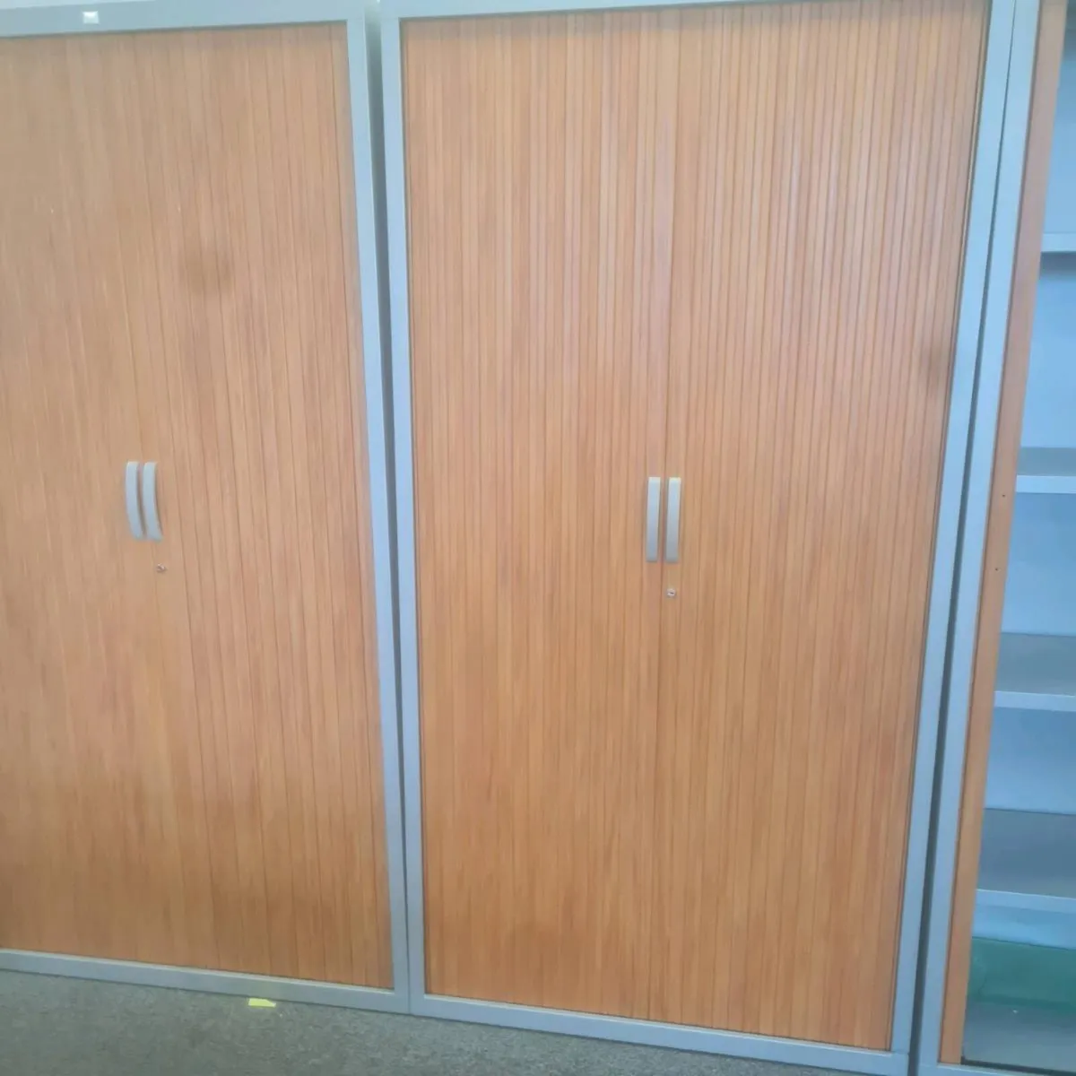 Metal tambour storage cabinets - Image 3