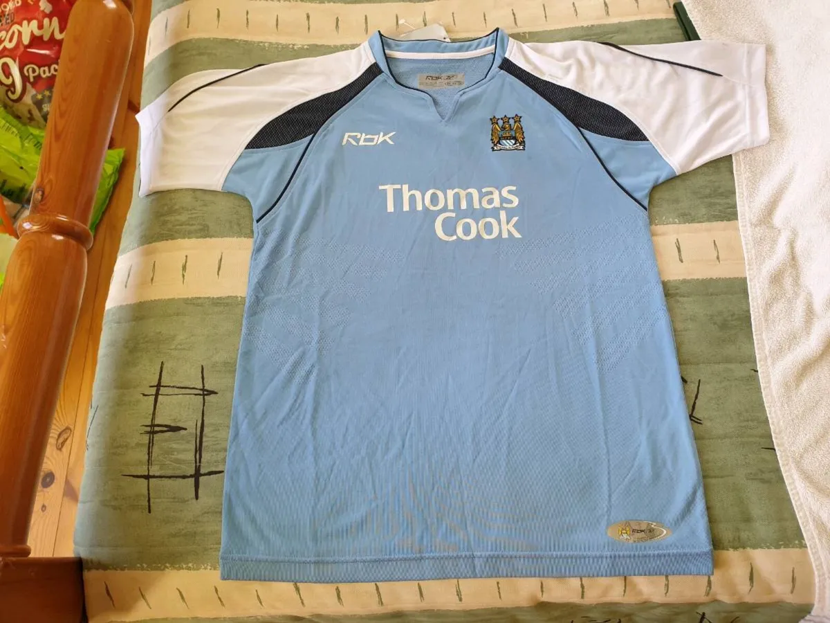 Manchester City Football Home Jersey 2006 2007 - Image 1