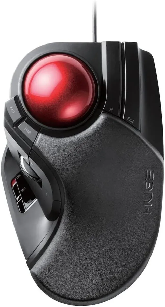 ELECOM HUGE Trackball Mouse - Image 1