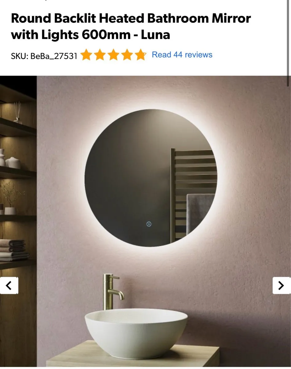 Bathroom LED mirror - Image 4