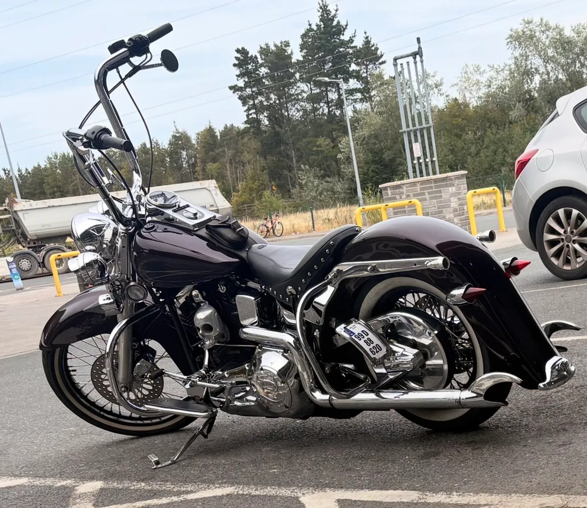 1999 custom Harley 1340 evo trade? - Image 3