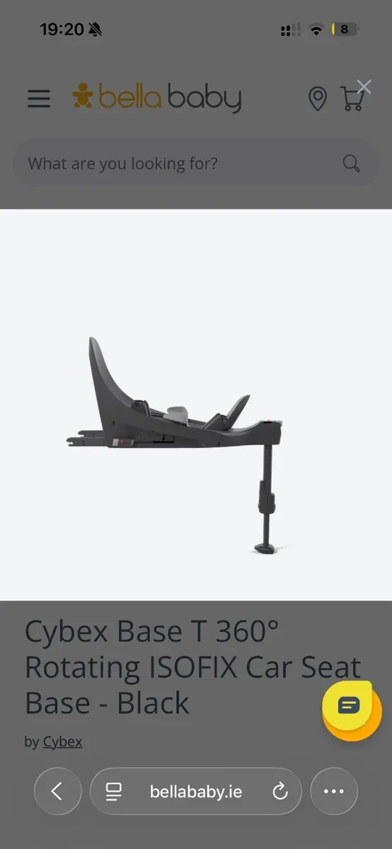 Isofix base t 360 rotating - Image 1