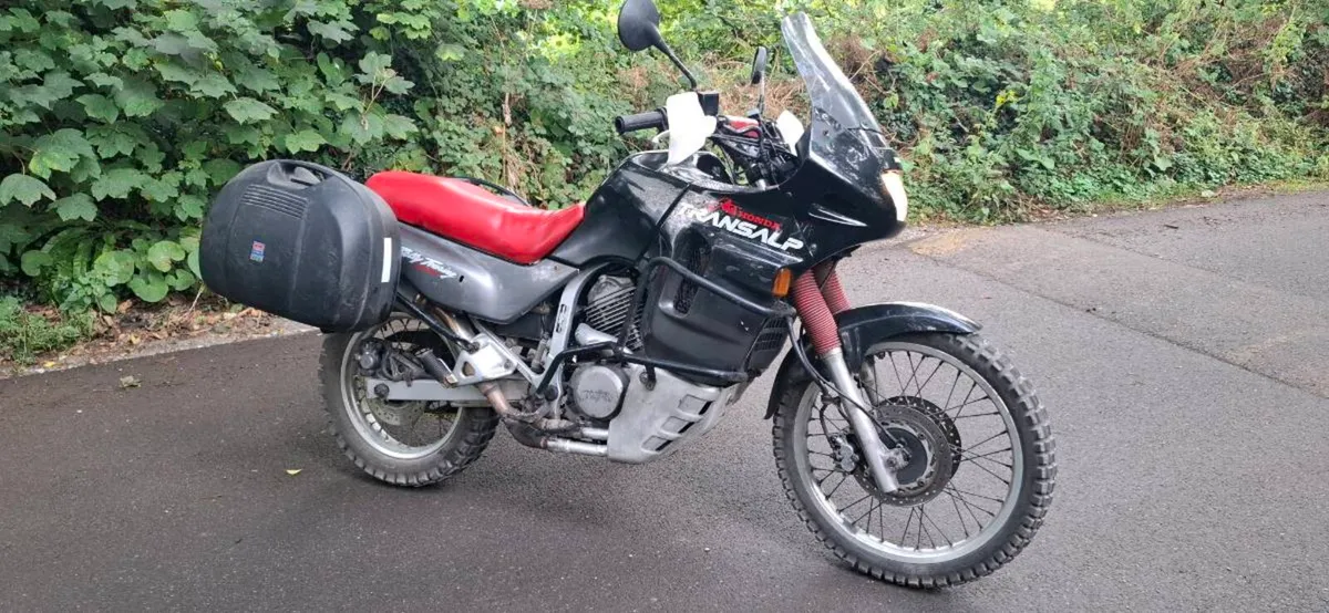 98 Honda transalp 600v twin disc - Image 1