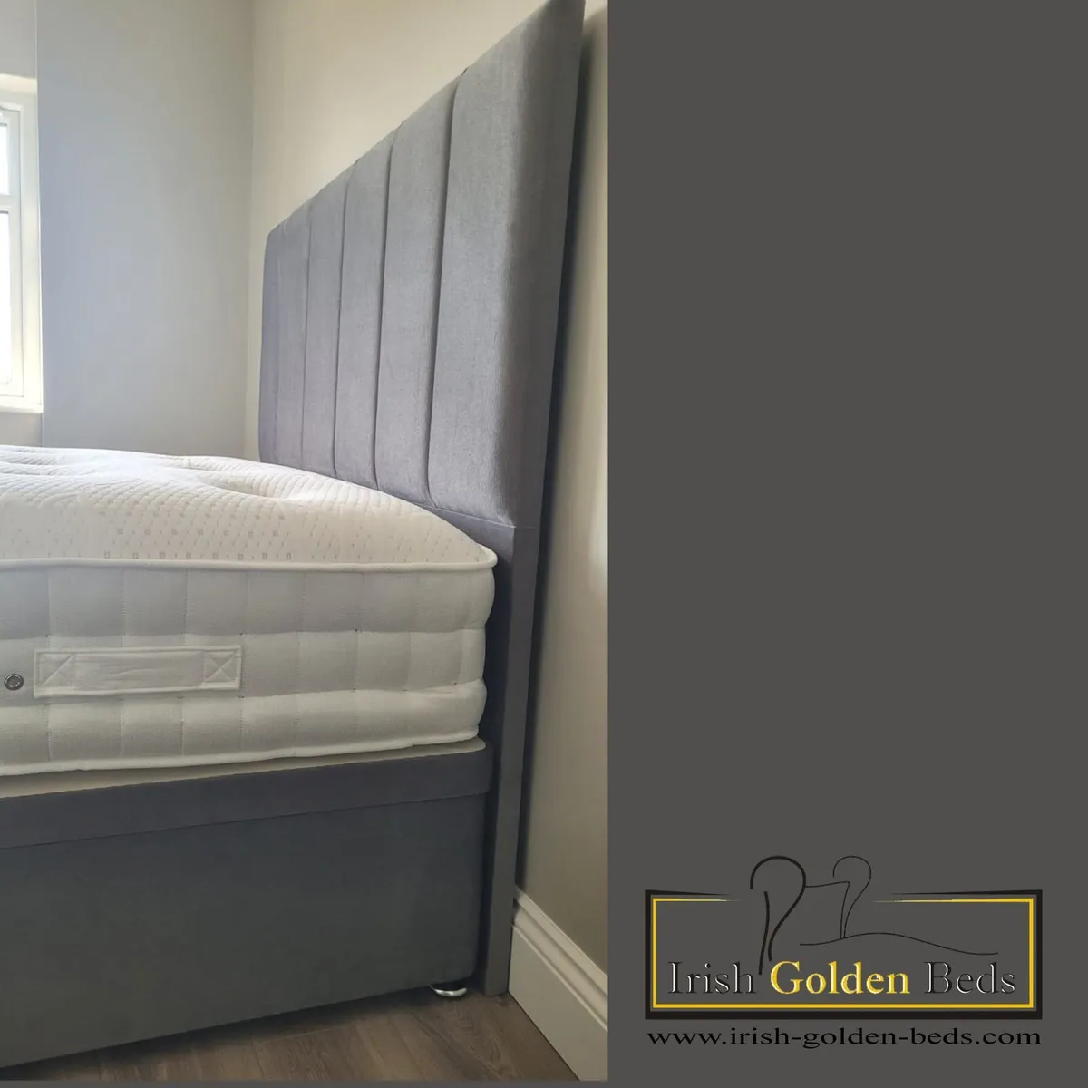 bed frame and headboard, free delivery - Image 2